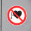 Medical Warning Sticker Safety Sign Multi 5pcs 7