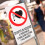 Medical Warning Sticker Safety Sign Multi 5pcs 8