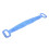 Silicone Back Scrubber Body Cleaning Tools Bath Belt Massage Brush Dual Sided 2