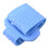 Silicone Back Scrubber Body Cleaning Tools Bath Belt Massage Brush Dual Sided 3