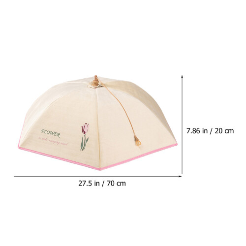 Protection Alimentaire Pliable Beige Pour Table Cuisine 1