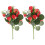 2 pièces de fruits artificiels – bouquets grappes décoratives 7