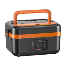 Cordless Electric Lunch Box,Rechargeable Self-Heating Food Warmer with 16000mAh Battery,for Work/Travel/Car/Office EU