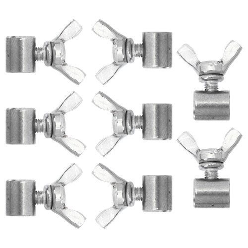 8Pièces Accessoires -Câble Argent Pour Câble Cordage