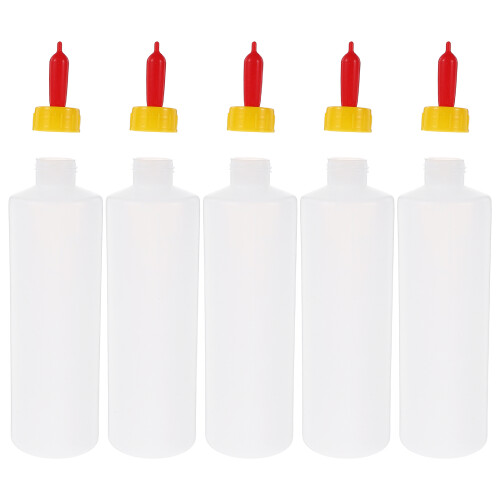 5Ensembles D’élevage En Plastique 400Ml Pour Veaux Agneaux