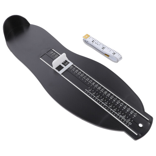1Pièces Mesure Plastique Noir Adulte Compact