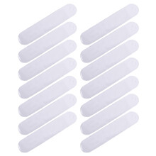 25Pièces Étui Stylo Transparent Plastique Robuste Simple