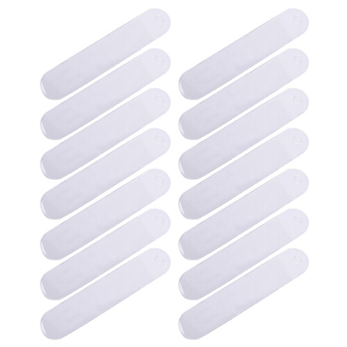 25Pièces Étui Stylo Transparent Plastique Robuste Simple