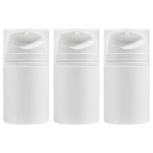 Airless Pump Bottle Travel Portable Round Design 3pack