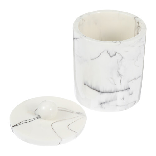 Boîte De Rangement En Veines Pour Cure-Dents Coton