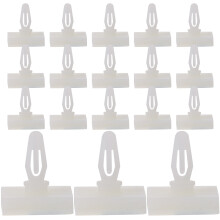 100Pcs White PP Pcb Standoffs Adhesive Insulated Reverse Mount Spacers