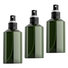 3Pcs Compact Reusable Spray Bottles Green Travel Water Dispenser