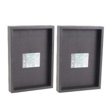 2Pièces Caches Pots Rectangulaires En Résine Durable