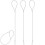 Stainless Steel Gate Latch Cables Silver 3pcs 1