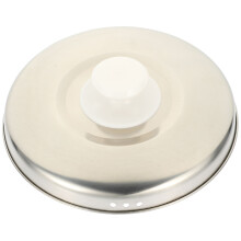 Stainless Steel Rice Cooker Lid Silver Reusable Spill Proof Cover