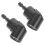 2Pièces Adaptateur Perceuse Angle 105 Alliage Noir Maison 1