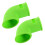2Pièces Accessoire Silicone Vert Résistant Haute Température 1