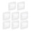8Pièces Équerres De Fixation Sans Perforation En Ps, Usage 1