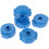 5Pcs Blue Plastic Cymbal Quick Release Nuts Durable Drum Fixing Parts 1