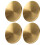 4Pcs Golden Pot Lid Knobs Compact Replacement Lid Handles 1
