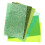 Tissu Cuir PU Vert Shiny Pour Artisanat DIY Accessoires 1