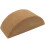 Khaki Cork Yoga Block High-Density Nonslip Balanced Training Tool 1