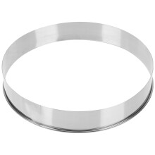 Pastry Ring Cake Accessory Stainless Steel Silver 1pack