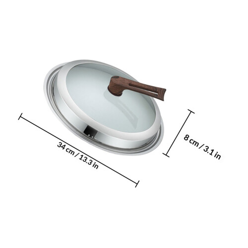 Pan Covers Glass Multi 1set Kitchen Pot Lid For Daily Cooking 1