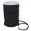 1 Roll Sewing Elastic Bands Black Polyester Gift Giving Flat 1