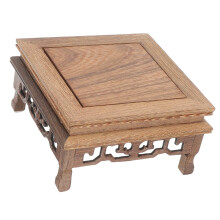 wooden flowerpot holder stand base for garden yard
