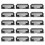 15Pcs Mountable Metal Clipboard Clips Spring-Loaded For School 1