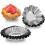 Pastry Baking Molds Flower Pattern Chrysanthemum Silver 6pcs 1