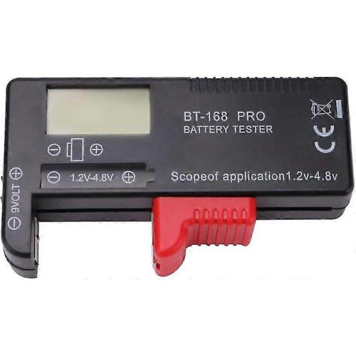 (bt-168 Pro) Universal Digital Battery Tester Volt Checker,digital Battery Tester,button Cell Batteries - DD