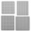 4Pcs Reusable Silicone Bead Molds for DIY Craft Supplies 1