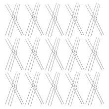 100Pcs Heavy Duty Iron Calendar Wire Hooks for Wall Frame Hanging