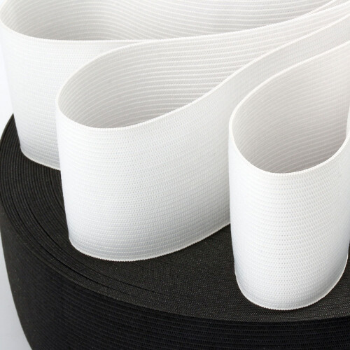 Bande Élastique Tricotée Blanche Durable Accessoires Vêtements 1