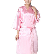 Raindrops Pink Waterproof Hairdresser Smock 61x100cm For Salon 1set