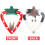 5 sets flannel makeup headband for face washing & wrist use 3