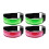 Reflective Night Running Gear Pink 4pcs 1x10.6in 1