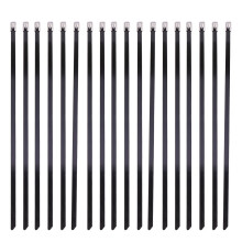 100set Cable Ties With Rounded Edges For 4.6x200mm