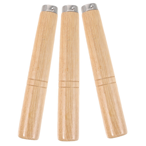 3 Pezzi Impugnature In Per Spatola 5,5X45 Mm