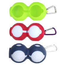 Golf Ball Cover 3pcs In Portable Style For Men Women