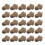 50Pcs Artificial Small Acorn Photo Props Dark Decor 1