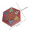 1Ensemble Jeu De Dames Chinois En Bois Marron Plateau Hexagonal 2