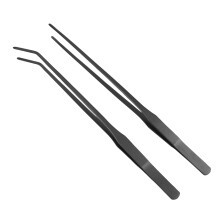 2 Pcs Stainless Steel Aquarium Tweezers Set Long Fish Tank Plant