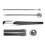 5Pcs Caulking Tools Convenient to Use Portable Metal Multi-function Caulk Finishing Tool Set for Home 1