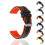 20mm silicone watch band replacement strap blue black 10