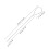 Stainless Steel Gate Latch Cables Silver 3pcs 2