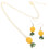 1Set Pendenti E Collana Ananas Vari 1