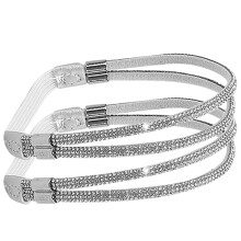 1 paio cinturini elastici per tacco alto, bungee scarpe